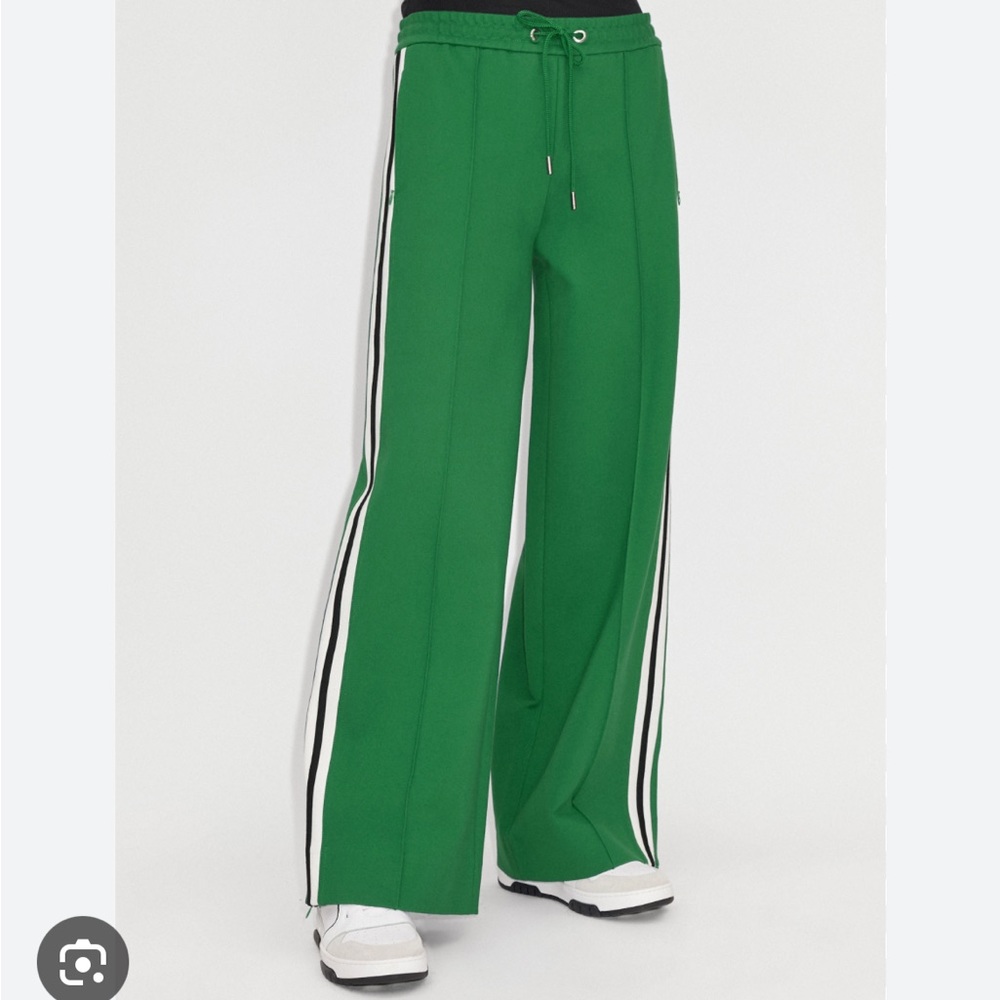 Maeve Martine Ponte Track Pants Maeve, Pants, Kelly green jogger pants X-small
